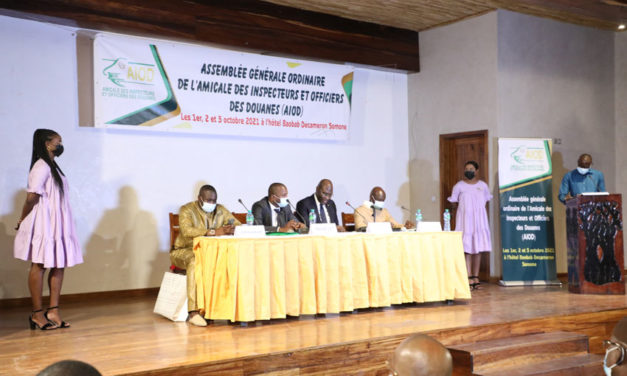 Ouverture de l’assemblée générale ordinaire de l’Amicale des Inspecteurs et Officiers des Douanes (AIOD)